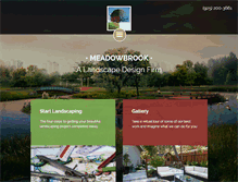 Tablet Screenshot of meadowbrookdesign.com